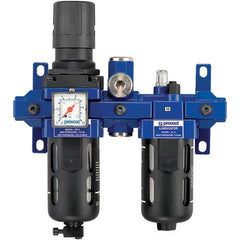 Prevost - Filter, Regulator & Lubricator (FRL) Units Configuration: 2 Pc. Filter/Regulator-Lubricator Body Type: Standard - Exact Tooling