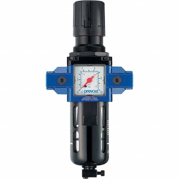 Prevost - Filter, Regulator & Lubricator (FRL) Units Configuration: 1 Pc. Filter/Regulator Body Type: Standard - Exact Tooling
