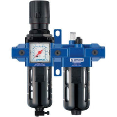 Prevost - Filter, Regulator & Lubricator (FRL) Units Configuration: 2 Pc. Filter/Regulator-Lubricator Body Type: Standard - Exact Tooling