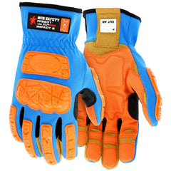 MCR Safety - Size XL, ANSI Cut Lvl A5, Puncture Lvl 5, Abrasion Lvl 0, Cut Resistant Gloves - Exact Tooling