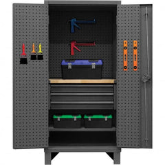 Durham - Storage Cabinets Type: Pegboard Width (Inch): 24-1/8 - Exact Tooling