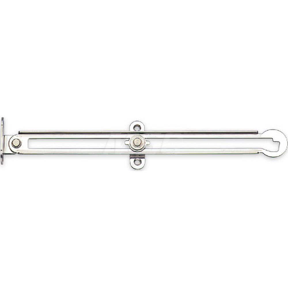 Damping Stays; Type: Lid Stay; Capacity: 88.000; 40; Overall Length (mm): 213.0000; Thickness (mm): 1.5; Width (mm): 52.00; Side: Right Hand; Maximum Opening: 90.000; Finish/Coating: Polished; Mounting Hole Size Diameter: 4.500; Material: 304 Stainless St