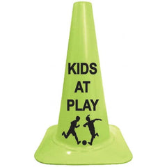 PRO-SAFE - Traffic Cones Type: Sport Cone Color: Lime - Exact Tooling