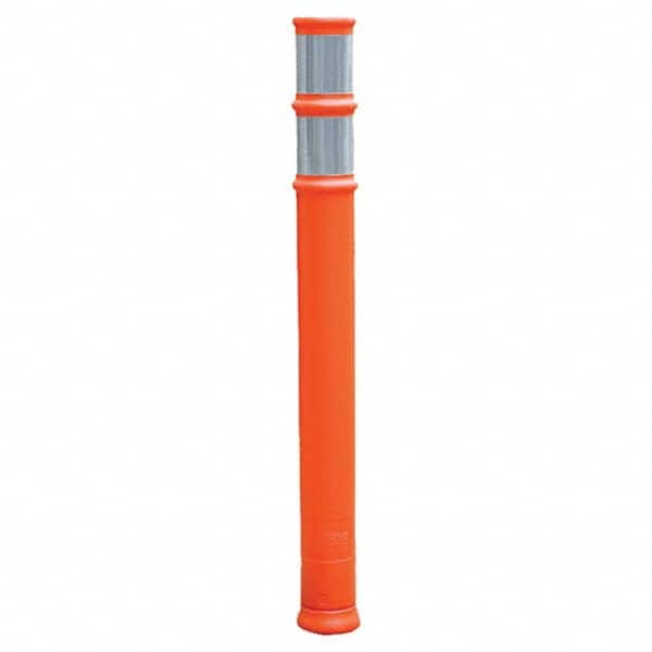 PRO-SAFE - Traffic Barrels, Delineators & Posts Type: Delineator Post Material: HDPE - Exact Tooling