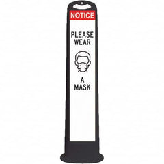 PRO-SAFE - Traffic Barrels, Delineators & Posts Type: Vertical Panel Material: HDPE - Exact Tooling