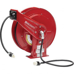 Reelcraft - Cord & Cable Reels End Type: Single Outlet Cable Length (Feet): 100 - Exact Tooling