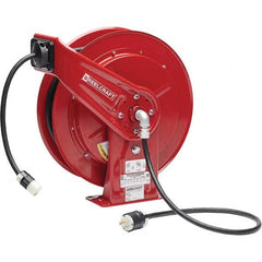 Reelcraft - Cord & Cable Reels End Type: Single Outlet Cable Length (Feet): 75 - Exact Tooling