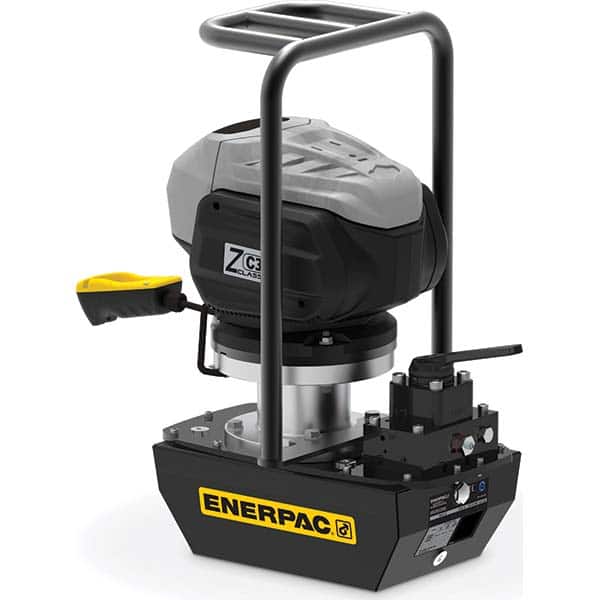 Enerpac - Power Hydraulic Pumps & Jacks Type: Hydraulic Pressure Rating (psi): 10000 - Exact Tooling