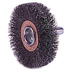 2″ Diameter - Crimped Steel Wire Confle x Brush - Exact Tooling