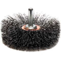 3″ Diameter - Crimped Steel Wire Confle x Brush - Exact Tooling