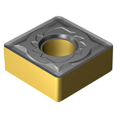 Turning Insert:  SNMG 19 06 16-SMR S205,  Solid Carbide TiCN, Al2O3 & TiN Finish,  Neutral,  0.0625″ Corner Radius,  N/A Square,  Series  T-Max P