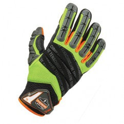 924 S LIME HYBRID DORSAL GLOVES - Exact Tooling