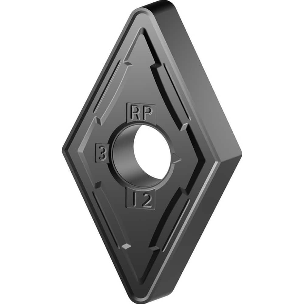 Turning Insert:  DNMG443RP,  High Temperature Alloy AlTiN Finish,  0.5000″ Long,  0.0469″ Corner Radius,  N/A Series  KENLOC