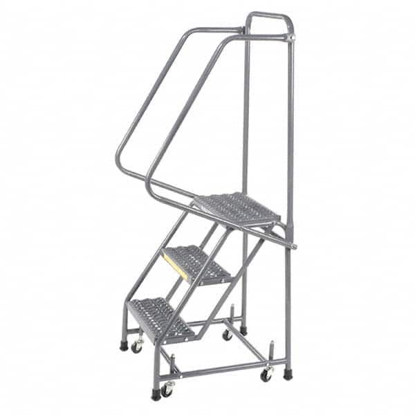 Ballymore - Rolling & Wall Mounted Ladders & Platforms Type: Stairway Slope Ladder Style: 50 Degree Incline - Exact Tooling