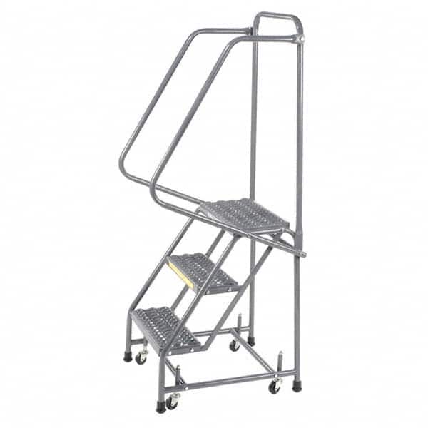 Ballymore - Rolling & Wall Mounted Ladders & Platforms Type: Stairway Slope Ladder Style: 59 Degree Incline - Exact Tooling