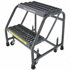 Ballymore - Rolling & Wall Mounted Ladders & Platforms Type: Stairway Slope Ladder Style: 50 Degree Incline - Exact Tooling