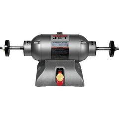 Jet - Bench Grinders & Buffers Machine Type: Buffer Wheel Diameter (Inch): 8 - Exact Tooling