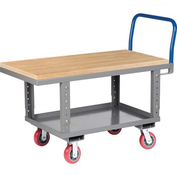 Little Giant - Bar, Panel & Platform Trucks Type: Raised Deck Platform Truck Load Capacity (Lb.): 2,000 - Exact Tooling