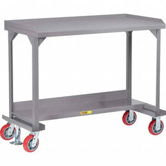Little Giant - Mobile Work Benches Type: Mobile Work Bench Length: 72 (Inch) - Exact Tooling