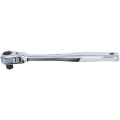 Wright Tool & Forge - Ratchets; Tool Type: Ratchet ; Drive Size (Inch): 1/2 ; Head Shape: Pear ; Head Features: Reversible ; Finish/Coating: Full Polish Chrome ; Overall Length (Inch): 10-1/2 - Exact Tooling