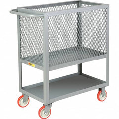 Little Giant - 1,200 Lb Capacity, 1 Shelf, Platform Truck - 48" Long x 24" Wide x 40" High - Exact Tooling
