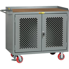 Little Giant - 3,600 Lb Capacity Mobile Cabinet - 48" Wide x 64" High - Exact Tooling