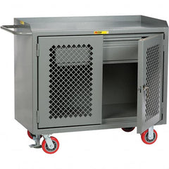 Little Giant - 3,600 Lb Capacity, 1 Drawer Mobile Cabinet - 48" Wide x 43" High - Exact Tooling