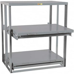 Little Giant - 2,000 Lb Capacity, 1 Shelf, Shelving - 36" Long x 53" Wide x 60" High - Exact Tooling