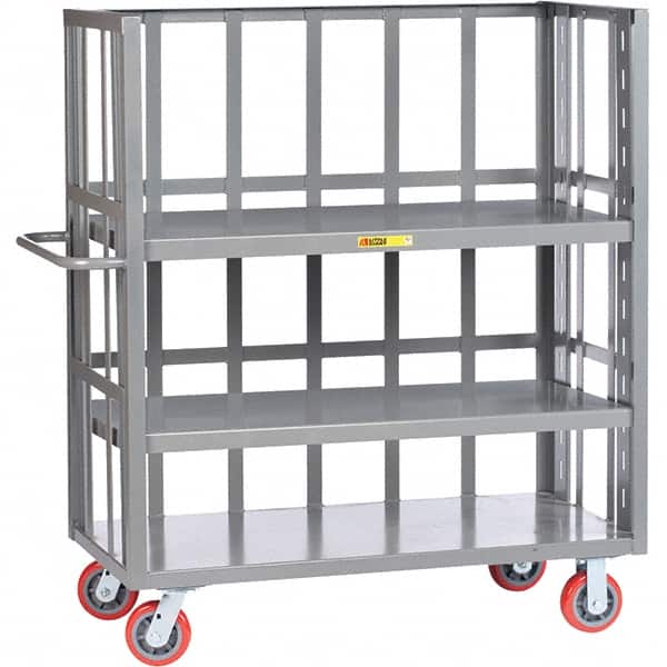 Little Giant - 3,600 Lb Capacity, 2 Shelf, Shelf Truck - 48" Long x 24" Wide x 57" High - Exact Tooling