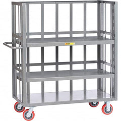 Little Giant - 3,600 Lb Capacity, 2 Shelf, Shelf Truck - 48" Long x 24" Wide x 57" High - Exact Tooling