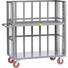 Little Giant - 3,600 Lb Capacity, 1 Shelf, Shelf Truck - 60" Long x 30" Wide x 57" High - Exact Tooling