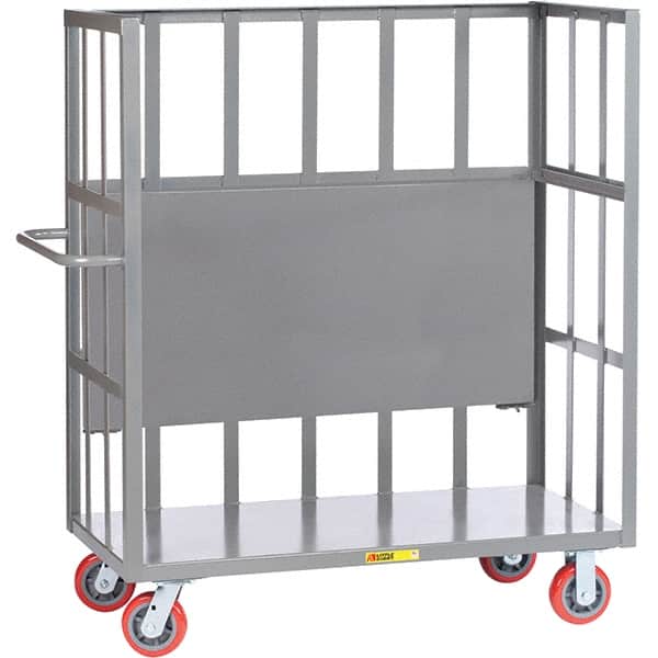 Little Giant - 3,600 Lb Capacity, 1 Shelf, Shelf Truck - 60" Long x 24" Wide x 57" High - Exact Tooling