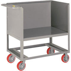 Little Giant - 2,000 Lb Capacity, 1 Shelf, Platform Truck - 41" Long x 24" Wide x 40" High - Exact Tooling