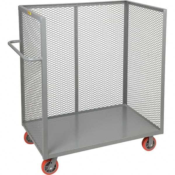 Little Giant - 3,600 Lb Capacity, 3-Sided Truck - 48" Long x 30" Wide x 57" High - Exact Tooling