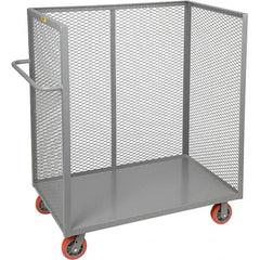 Little Giant - 3,600 Lb Capacity, 3-Sided Truck - 48" Long x 24" Wide x 57" High - Exact Tooling
