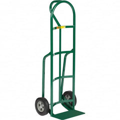 Little Giant - 800 Lb Capacity 49" OAH Hand Truck - Loop Handle, Steel, Rubber Wheels - Exact Tooling