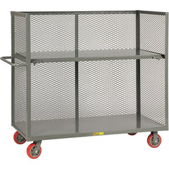 Little Giant - 3,600 Lb Capacity, 1 Shelf, Shelf Truck - 48" Long x 30" Wide x 57" High - Exact Tooling