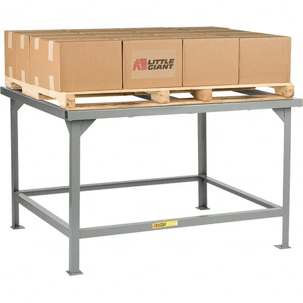 Little Giant - 48 Wide x 48" Deep x 30" High, Steel Workbench - Fixed Legs - Exact Tooling