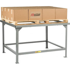 Little Giant - 40 Wide x 48" Deep x 30" High, Steel Workbench - Fixed Legs - Exact Tooling
