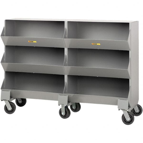 Little Giant - Bin Shelving Type: Bin Storage Cabinet Overall Height (Inch): 45-1/2 - Exact Tooling