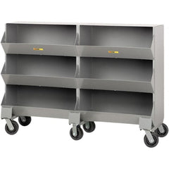Little Giant - Bin Shelving Type: Bin Storage Cabinet Overall Height (Inch): 45-1/2 - Exact Tooling