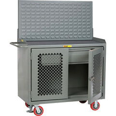 Little Giant - 3,600 Lb Capacity, 1 Drawer Mobile Cabinet - 48" Wide x 65" High - Exact Tooling