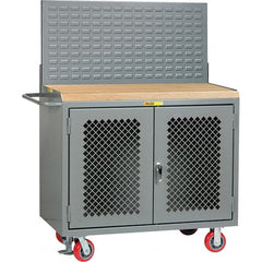 Little Giant - 3,600 Lb Capacity Mobile Cabinet - 48" Wide x 64" High - Exact Tooling