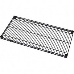 Quantum Storage - 1 Shelf Wire Shelving Unit - 12" Wide x 48" Deep x 1" High, - Exact Tooling