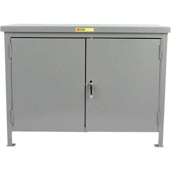 Little Giant - Storage Cabinet - Steel, 72" Wide x 31" Deep x 36" High - Exact Tooling