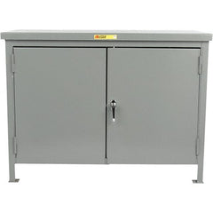 Little Giant - Storage Cabinet - Steel, 48" Wide x 31" Deep x 36" High - Exact Tooling