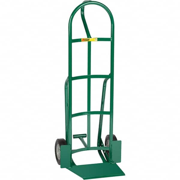 Little Giant - 800 Lb Capacity 49" OAH Hand Truck - Loop Handle, Steel, Rubber Wheels - Exact Tooling