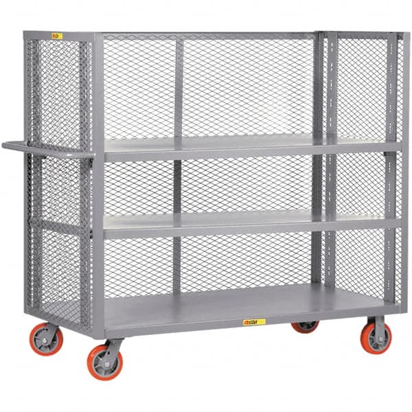 Little Giant - 3,600 Lb Capacity, 2 Shelf, Shelf Truck - 60" Long x 24" Wide x 57" High - Exact Tooling
