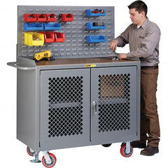 Little Giant - 3,600 Lb Capacity Mobile Cabinet - 48" Wide x 65" High - Exact Tooling