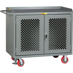 Little Giant - 3,600 Lb Capacity Mobile Cabinet - 48" Wide x 64" High - Exact Tooling